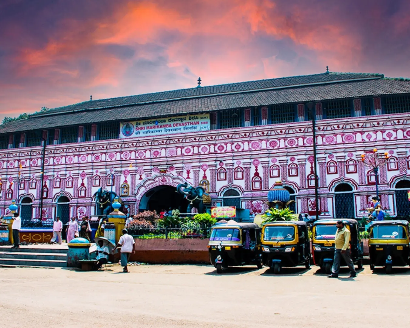 Marikamba temple near mattighatta green ravine nature stay